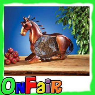 kit 120214270999 deco breeze horse figurine table top fan dbf0334