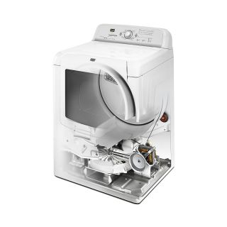 new★ Maytag Bravo Washer Electric Steam Dryer Set White MVWB700VQ