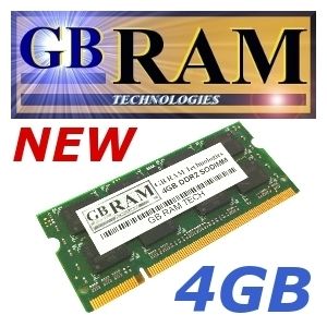  4GB DDR2 Memory for HP EliteBook 2530p