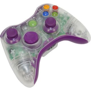  controller kit this auction is for a clear purple xbox 360 controller