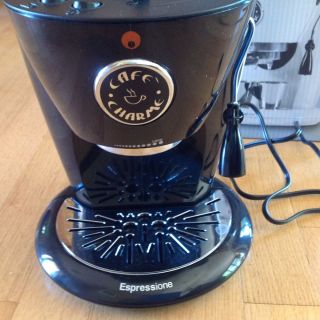   1332 A Cafe Charme Espresso Coffee Cappuccino Maker Machine Black