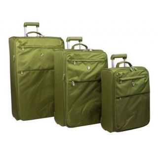 Heys Softside AirLite Luggage 3 Piece Set   30, 26, and 20