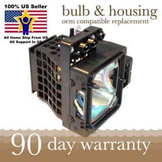  Rear Projection TV Compatible Replacement Lamp with Housing