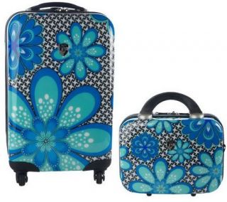 Heys Novus Art 20 Spinner and Beauty HardCase Luggage Set —