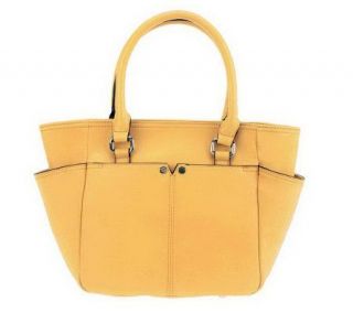 Tignanello Glove Leather French Tote with Back Pocket   A231020