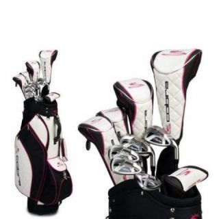 Cobra Ladies Sapphire Pink Complete Golf Club Set Mint