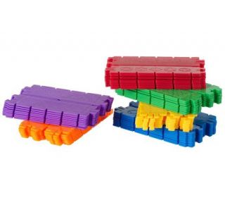 Tectonic Toy 48 Piece Plastic Hinge Building Set w/ Building Guide