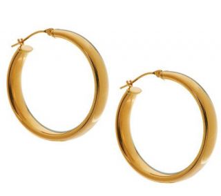 EternaGold 1 3/4 Bold Polished Hoop Earrings 14K Gold —