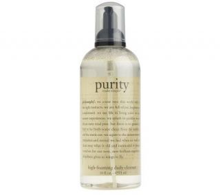 philosophy purity made simple high foaming daily cleanser 6oz