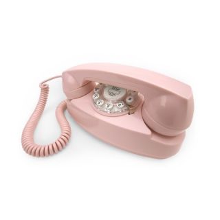  Princess Telephone Updated with Modern Technology Long Coiled Cord