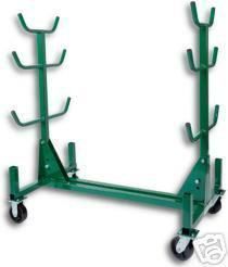 Mobile Conduit Pipe Rack with Casters Greenlee 668