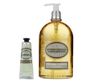 LOccitane Almond Shower Oil & Hand Cream Duo —