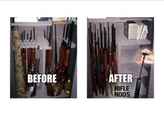 Rifle Rod  10 Rod Starter Kit   Long Gun and Rifle Storage, Gun Safe