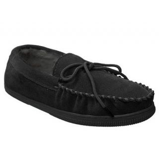 Boston Traveler Mens Faux Suede Moccasin Slippers   A193925