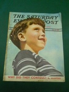 SATURDAY EVENING POST MAGAZINE JUNE 17, 1939 ~ WHY DID THEY CONFESS?