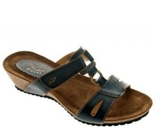 Spring Step Seneca Leather Slide Sandals —