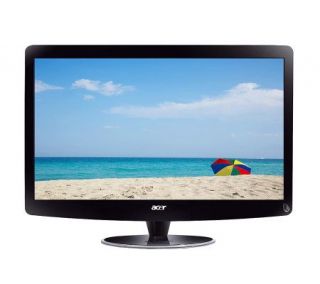 Acer 27 Diagonal Widescreen LCD Monitor   Black —