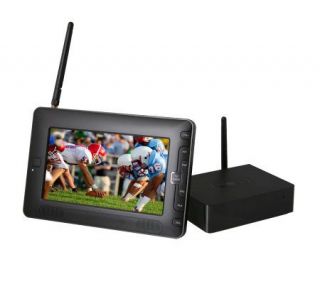 Home Roam Portable 7 LCD TV with Wireless Video Signal —
