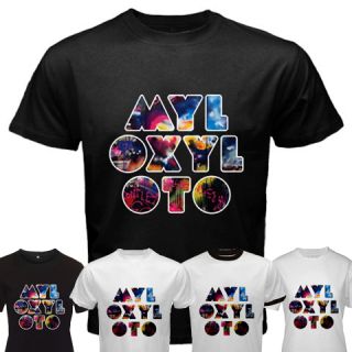Coldplay Mylo Xyloto Black White Ringer T Shirt s 3XL