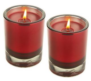 Slatkin & Co. Set of 2 Perfect Christmas Candles w/Boxes —