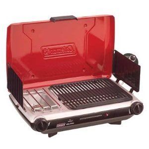 Coleman Grill Stove Camping Bbq Indoor & Outdoor Cook Portable Grate