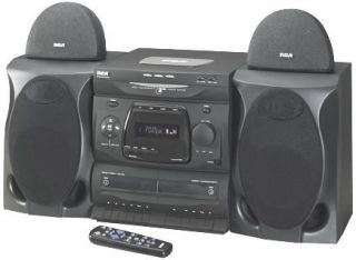 RCA 3 CD Stereo System with Surround SoundSpeakers —