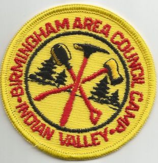  Area Council Camp Indian Valley Patch Cherokee 50 Coosa 50