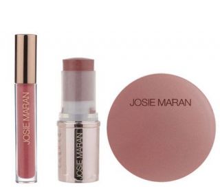 Josie Maran Argan 3 piece Rosey Collection —
