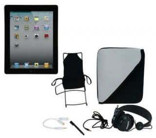 Apple iPad 2 16GB WiFi with Headphones Carry Case and More —