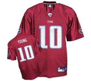 NFL Tennessee Titans Vince Young Practice Jerse —