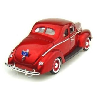  Deluxe Red Die Cast Collectible Model Car 1 18 American Classic