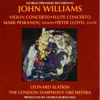 John Williams Violin Concerto Flute Concerto London So Slatkin Mint CD