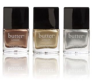butter LONDON Limited Edition Heavy Medal Metallic Nail Lacquer Tr