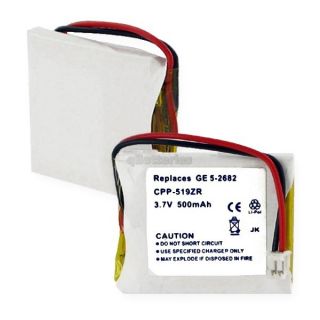 Phone Battery for GE Cordless Wireless Headset 2 5110