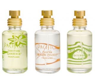 Pacifica Gold Collection 3 Piece Spray PerfumeGift Set —