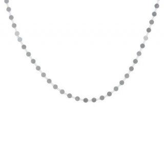 VicenzaSilver Sterling 36 Glitter Necklace