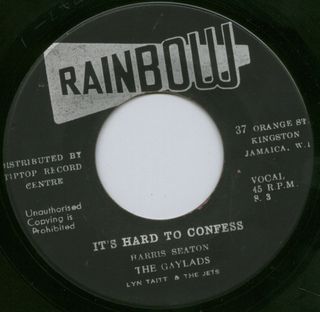 Gaylads Its Hard to Confess OG RARE 1968 Rocksteady