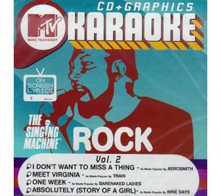 The Singing Machine Karaoke CDG   MTV Rock Volume 2 —