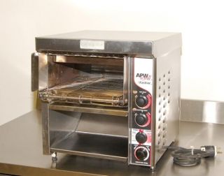 apw wyott conveyor toaster ft 800h 800 slices hour used