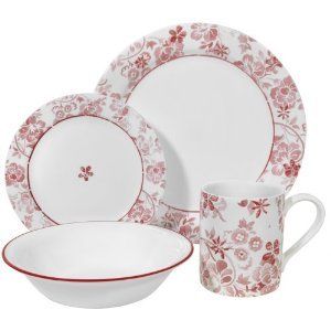 Corelle Classic Touch Dinnerware Set 20 Pieces New