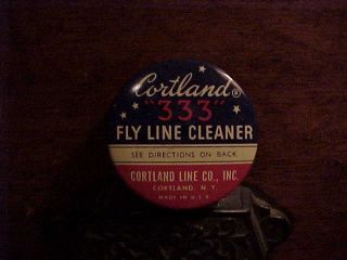 Cortland 333 Fly Line Cleaner Tin