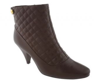 Joan Rivers Downtown Chic Quilted Ankle Boots —
