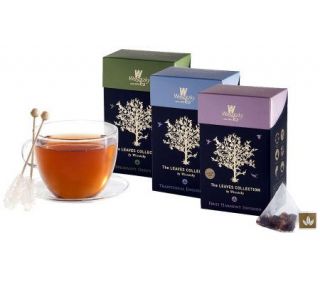 Wissotzky Tea Leaves Collection in Silken Pyramids   M112940