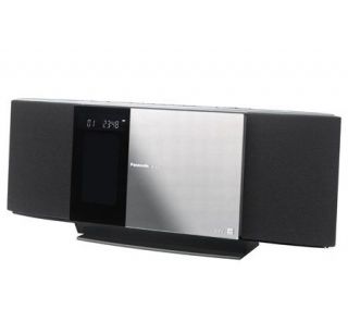 Panasonic 40W Ultra Slim Compact Stereo Systemw/ iPod Dock —