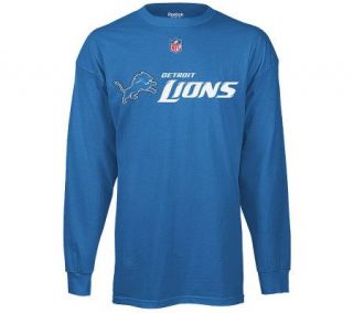 NFL Detroit Lions Sideline Authentic Long Sleeve T Shirt —