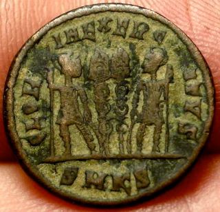 constantine ii roman imperial bronze coin 337 340 ad