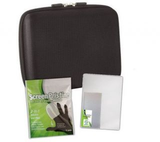 Tablet/eReader Accessories Bundle w/ Case Wipes and Protectors
