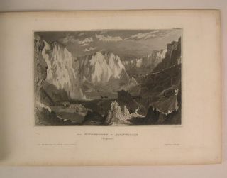 Mountains Cornwallis England 1850 Engraved View