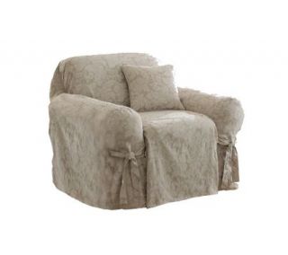 Sure Fit Scroll Chair Slipcover —