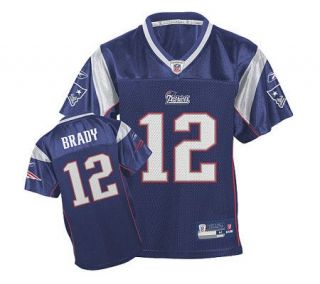 NFL Patriots Tom Brady Infant Replica Team Color Jersey —